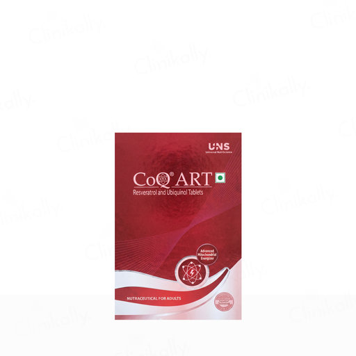 CoQ ART Resveratrol and Ubiquinol Tablet